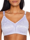 Bali Double Support Wire-free Bra In Urban Lilac
