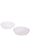 HAY SET OF 2 SPIN SAUCERS