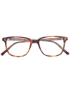 Epos Tortoiseshell-frame Glasses In Braun