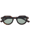Ahlem Tortoiseshell-effect Sunglasses In Braun