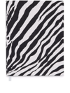 Dolce & Gabbana Large Zebra-print Leather Blank Notebook In White