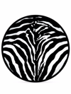 Dolce & Gabbana Zebra-print Porcelain Dinner Plates (set Of 2) In White