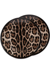 DOLCE & GABBANA LEOPARD-PRINT PORCELAIN DESSERT PLATES (SET OF 2)