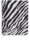 Dolce & Gabbana Large Zebra-print Leather Blank Notebook In White