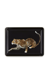 DOLCE & GABBANA LARGE LEOPARD-PRINT TRAY