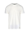 Jil Sander V-neck Cotton T-shirt In White