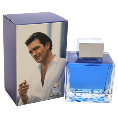 Antonio Banderas Blue Seduction By  For Men - 3.4 oz Edt Spray In Blue,orange