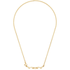 ALAN CROCETTI GOLD SPIKE NECKLACE
