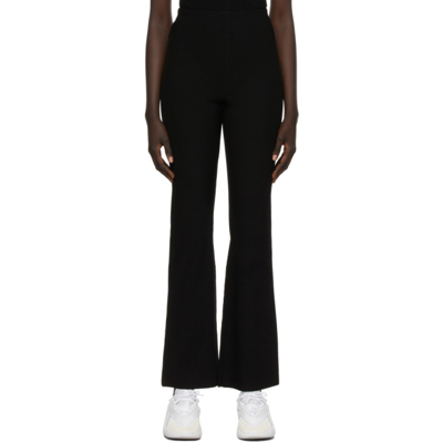 Gauge81 Boise High-waist Stretch-jersey Trousers In Schwarz