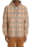 Burberry Stretton Reversible Vintage-check Hooded Jacket In Multi-colored