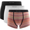 Paul Smith Pack Of Three Cotton-blend Boxer Briefs In White