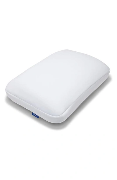 Casper Mid Loft Hybrid Pillow In White