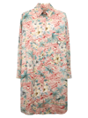 Moncler Genius 8 Moncler Palm Angels Pink Floral Dress In Multi