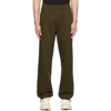 NEIL BARRETT KHAKI THUNDERBOLT LOUNGE PANTS