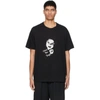 YOHJI YAMAMOTO BLACK 'I SEE YOU TONIGHT' T-SHIRT