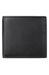Buxton Leather Cardex In Black