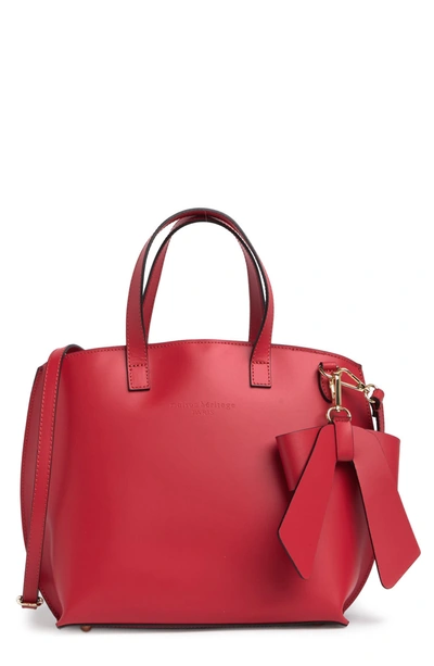 Maison Heritage Lilia Sac Main Satchel In Red