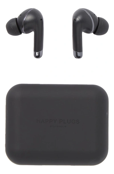 Happy Plugs Air 1 Plus In-ear Headphones In Black