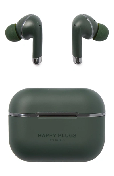 Happy Plugs Air Anc Headphones In Green ModeSens