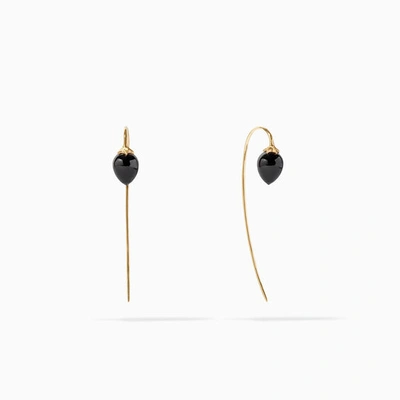 Annoushka Onyx French Hook Earrings