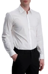 Lindbergh Solid Long Sleeve Slim Fit Shirt In White