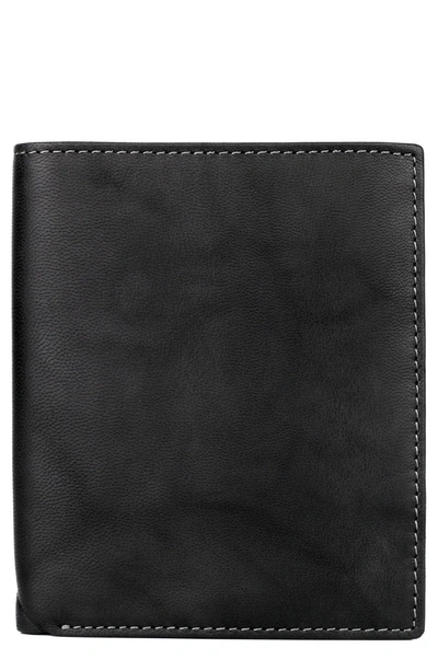 Buxton Hunt Credit Card Folio In Black