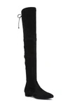 Stuart Weitzman Genna Over-the-knee Boot In Black