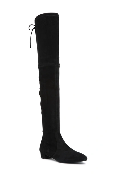 Stuart Weitzman Genna Over-the-knee Boot In Black