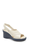 Camper Women's Kyra Sandal Women's Shoes In Light Beige Leather