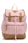 A D SUTTON & SONS A D SUTTON AND SONS POLKA DOT DRAWSTRING BACKPACK