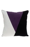 Parkland Collection Arcas Transitional White Throw Pillow In White