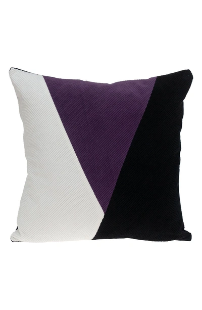 Parkland Collection Arcas Transitional White Throw Pillow