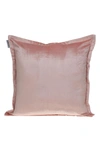 Parkland Collection Agneta Transitional Pink Throw Pillow In Pink