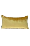 Parkland Collection Maia Transitional Yellow Throw Pillow In Yellow