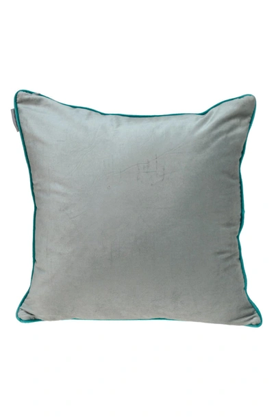 Parkland Collection Khole Transitional Grey Throw Pillow