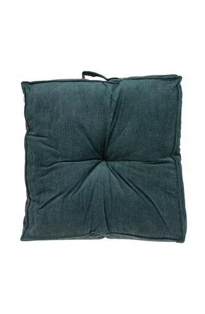 Parkland Collection Alena Transitional Charcoal Floor Pillow