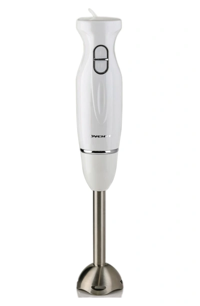 Ovente Electric Immersion Blender In White