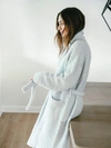 Sunday Citizen Snug Waffle Robe In White