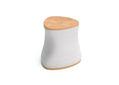 Model No. Calla Stool In White