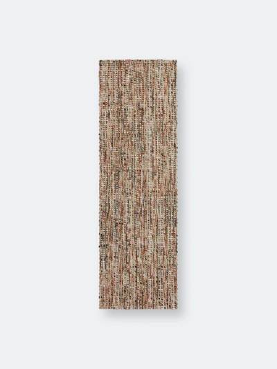 Addison Rugs Addison Harrison Autumn Casual Natural Wool Rug In Red