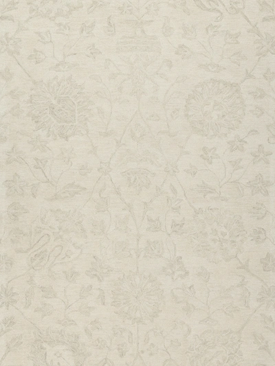 Addison Rugs Addison Harlow Vintage Hand Tufted Wool Rug In White