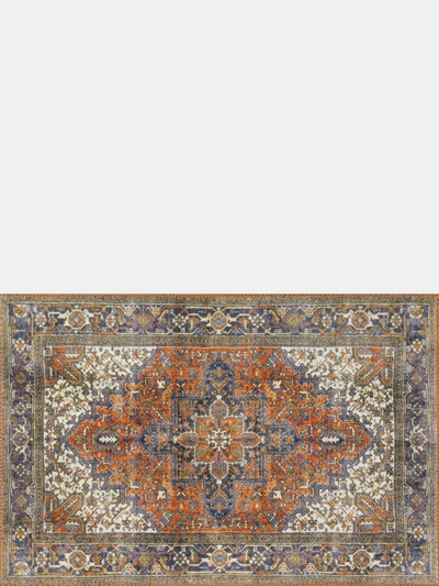 Addison Rugs Addison Kensington Persian Non-skid Accent Rug In Brown