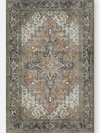 Addison Rugs Addison Kensington Persian Non-skid Accent Rug In Brown