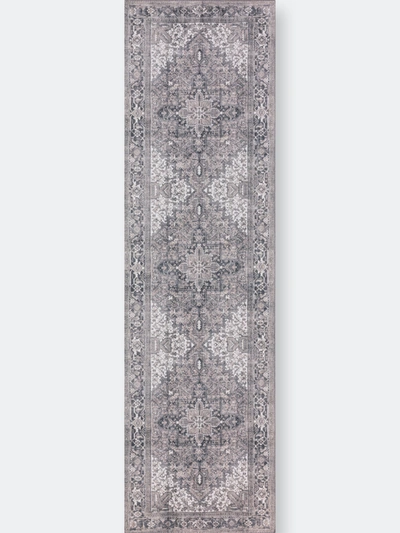 Addison Rugs Addison Kensington Persian Non-skid Accent Rug In Brown