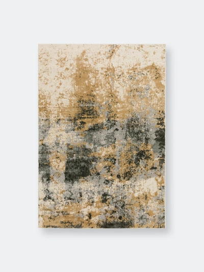 Addison Rugs Addison Grayson Plush Abstract Rug In Grey