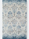 Addison Rugs Addison Wellington Vintage Damask Area Rug In Blue