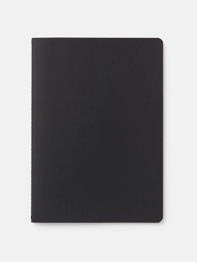 Pdipigna Nero Oriente Notebook, Re-edition Of The Iconic 1948 Italian Notebook, Fsc Certified Paper, In Black