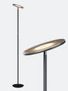 Brightech Sky Led Torchiere Floor Lamp In Black
