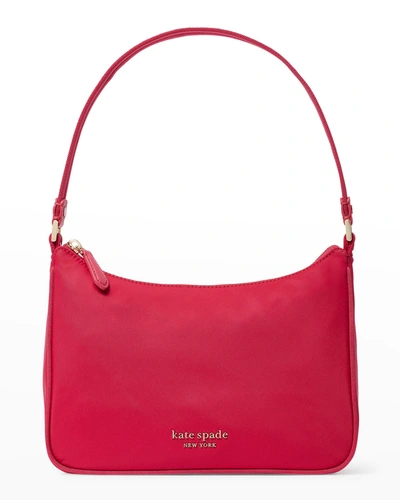Kate Spade Nylon Small Shoulder Bag In Red
