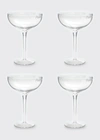Rosanna Farm To Table Etched Glass Champagne Flutes, Set Of 4